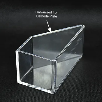 Ocynkowane żelaza katodowa specjalna płyta do badań elementów komórek eksperymentalny sala rowek galwaniczna płyta 100*65*0.3 mm 10 / PC