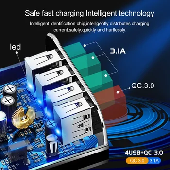 OLA ładowarka USB Quick Charge 3.0 Fast Charger QC3.0 QC Multi adapter ładowarka sieciowa do telefonu komórkowego iPhone Samsung Xiaomi Mi
