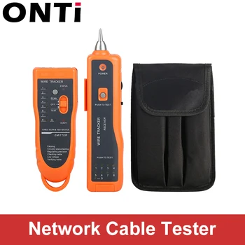 ONTi RJ11 RJ45 Cat5 Cat6 kabel telefoniczny Tracker Tracer Toner Ethernet LAN kabel sieciowy tester wykrywacz Line Finder