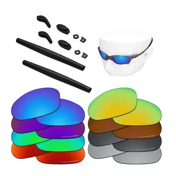 OOWLIT Anti-Sea Water Replacement Lenses&Rubber Kit for-Oakley Juliet травленые okulary polaryzacyjne