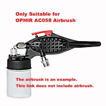 OPHIR Airbrush plastikowa butelka nadaje się do сифонной podawania Airbrush tylko dla AC058 Airbrush AC059