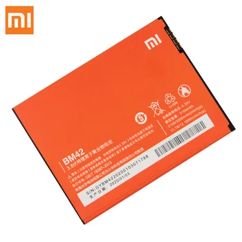 Oryginalna bateria zastępcza XIAOMI BM42 dla Xiaomi Redmi note 1 Redrice note1 autentyczne rozmowy bateria 3200mAh