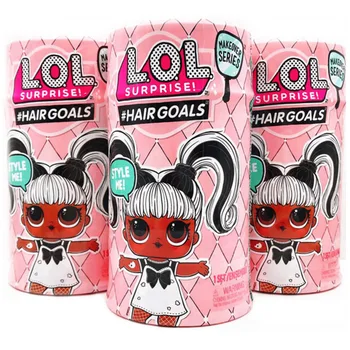 Oryginalne lalki LOL SURPIRSE 5. generacji HAIR GOALS DIY Girl's toy prezent na boże Narodzenie