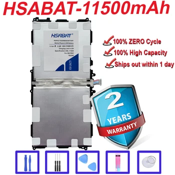 Oryginalny akumulator HSABAT 11500mAh dla Samsung GALAXY Note 10.1 Tab Pro 10.1 P600 P601 P605 SM-P607 SM-T520 SM-t525 o T8220E