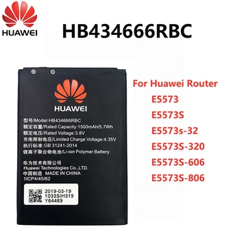Oryginalny HB434666RBC telefon bateria 1500 mah Huawei router E5573 E5573S E5573s-32 E5573s-320 E5573s-606 E5573s-806