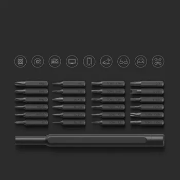 Oryginalny Xiaomi Mijia Knipex Daily Use śrubokręt zestaw xiaomi smart home tools precyzyjne magnetyczne bity Alluminum Box śrubokręt