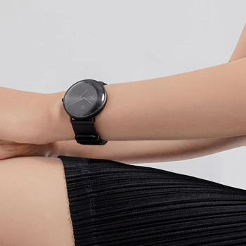 Oryginalny Xiaomi Mijia Mi Kwarcowy Inteligentne Zegarki Męskie Skórzane Proste Damskie Wodoodporne Bluetooth Sportowe Zegarek Mechaniczny Krokomierz