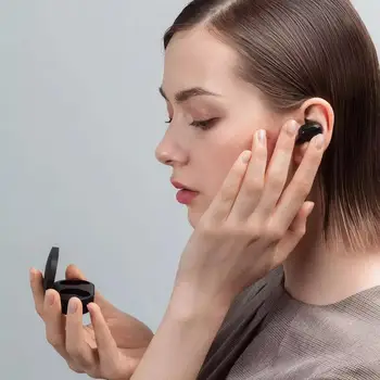 Oryginalny Xiaomi oficjalny sklep Redmi AirDots S słuchawki TWS słuchawki Bluetooth stereofoniczny zestaw słuchawkowy do gier True Wireless Earbus