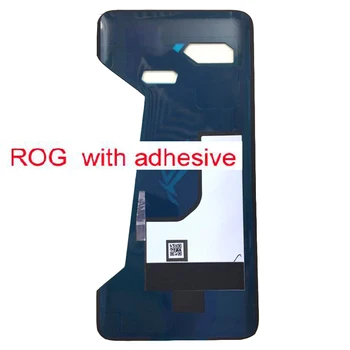 Oryginał Asus ROG ZS600KL Phone II ROG 2 ZS660KL 3D Glass tylna pokrywa baterii obudowa+szklana soczewka dla ASUS_I001D I001DA I001DE