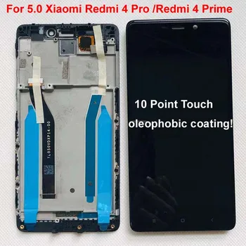 Oryginał do 5.0 Xiaomi Redmi 4 Pro Redmi 4 Prime ROM-32G wyświetlacz LCD+panel dotykowy digitizer ramka wyświetlacza Redmi 4 Pro