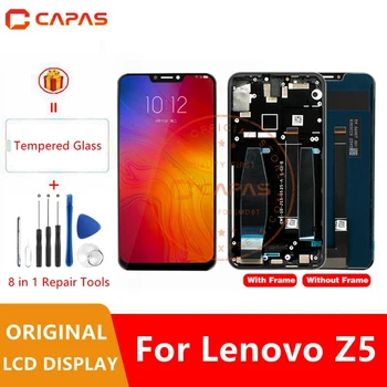Oryginał Lenovo Z5 wyświetlacz LCD panel dotykowy ekran Lenovo Z5 L78011 LCD digitizer wymiana części zamiennych do naprawy