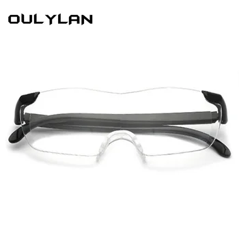 Oulylan 250 Stopni Powiększające Okulary Kobiety I Mężczyźni W 1,6 Razy Ogromny Wzrok Lupa Okulary Moda Wzrost Przenośny Prezent