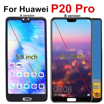 P20 Pro LCD do Huawei p20 pro LCD wyświetlacz ekran dotykowy CLT-L09 L29 AL01 montaż digitizer huawei P20 Plus lcd P20Pro