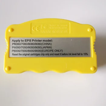 P6000 Kaseta Chip Reseter Do Epson SureColor P6080 P6050 P7050 P8050 P9050 P6000 P7000 P8000 P9000 Kaseta Chip