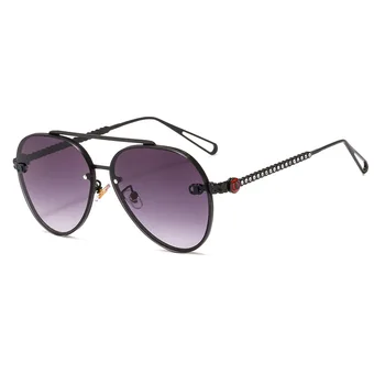 Panie metal marki Diament pilot okulary kobiety luksusowe osobowości okulary okulary projektant odcienie UV400 gradient Oculos