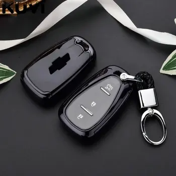 Pc+Tpu Car Key Covers Case Key Fob Shell For chevrolet for cruze spark camaro Volt Bolt Trax Malibu 2016 2017 2018