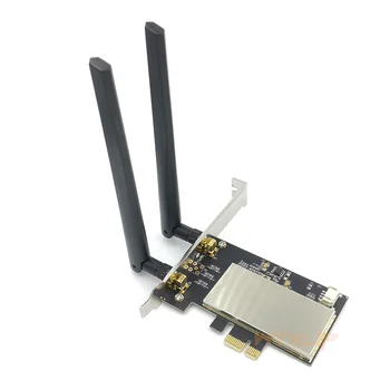 PCIE WiFi Card Adapter Bluetooth Dual Band Wireless Network Card M2 NGFF converter dla KOMPUTERÓW stacjonarnych antena Wi-fi PCIE AX200 9260