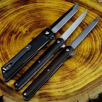 PEGASI Japan hunting D2 60HRC quick open G10 składany nóż heban składany nóż odkryty lustra światło taktyczny nóż