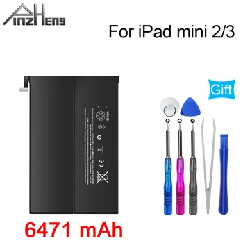 PINZHENG Tablet Battery For iPad Mini 2 3 6471mAh Mini2 Mini3 A1512 A1489 A1490 A1491 A1599 Tablet Battery With Tools