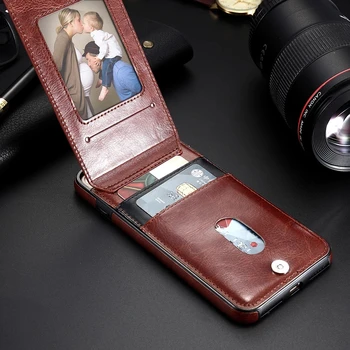 Pionowy portfel etui dla iPhone 12 12Pro Max sloty dla kart PU klapka iPhone 12 Mini 11 X XR XS Max 7 8 Plus 6 6S 5 5S SE