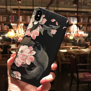 Piękno 3D pikowany pokrowiec dla telefonu Xiaomi Redmi Note 7 8 9 Pro 8T 7A 8A Mi 10 9 8 Lite 9T CC9 CC9e Coque różowy kwiat tylne pokrywy