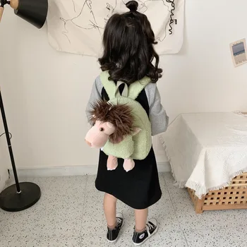 Plac pluszowe torba nowy plecak słodkie pluszowe zwierzęta mały plecak trend chłopców i dziewcząt szkolna torba