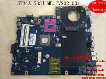 Placa baza dla Acer Aspire 5734Z 5334 PAWF6 płyta główna MB.PVS02.001 LA-4854P przetestowany