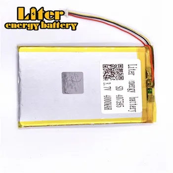 Plug 1.0-3P 3.7 V 407595 4000 mah fabryka wysokiej jakości tablet pc akumulator litowo-polimerowy litowo-jonowy akumulator lipo akumulator