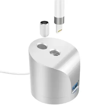 Podstawka do ładowania MoKo jest kompatybilny z Apple Pencil,ładowania stację dokującą,przenośny aluminiowym uchwytem,stacji ładującej z kablem USB do iPad