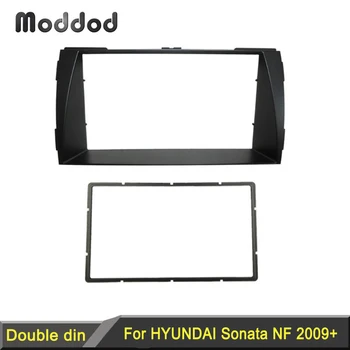 Podwójna Din-panel do HYUNDAI Sonata NF 2009+ radio CD DVD audio panel Dash Mount Trim Refitting Kit Face Surround Frame oprawy