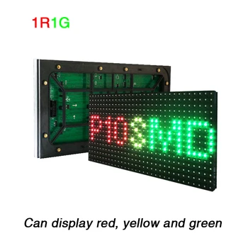 Podwójny kolor odkryty P10 wyświetlacz led moduł 320x160 mm 1/4S wodoodporny IP65 RG led видеопанели dla wyświetlaczy led wideo