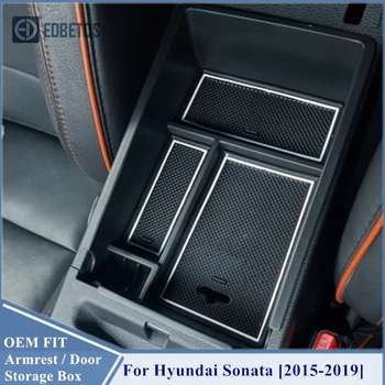Podłokietnik Skrzynia Do Przechowywania Hyundai Sonata 2016 2017 2018 2019 Układanie Sprzątanie Samochodu Organizator Akcesoria Wewnętrzne Sonata