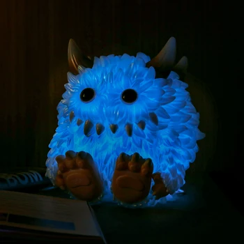 POP MART Instinctoy Monster puszyste życie z niewyraźny światłem prezent dziecko zabawka Darmowa wysyłka