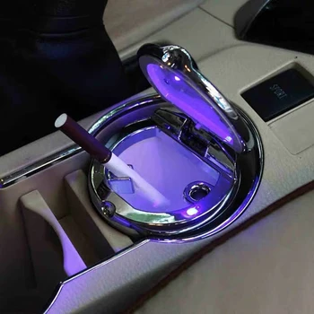 Popielniczka samochodowa led światła osobowość twórcza samochód wewnątrz samochodu wielofunkcyjny popielniczka do Geely Atlas NL3 Emgrand X7 GT GC9