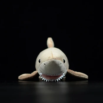 Prawdziwe życie Leopard shark rekin faszerowana pluszowe zabawki dla dzieci prezent na boże Narodzenie ładny symulator Galeocerdo cuvier miękka lalka ryby morskie zwierzęta
