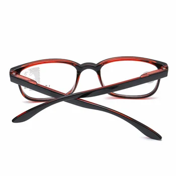 Progressive multifocal obiektywy okulary do czytania Mężczyźni Kobiety kwadratowe anty-światło niebieskie okulary ramka w pobliżu odległość wzroku dioptrii 1.0 1.5 2.0 2.5 3.0