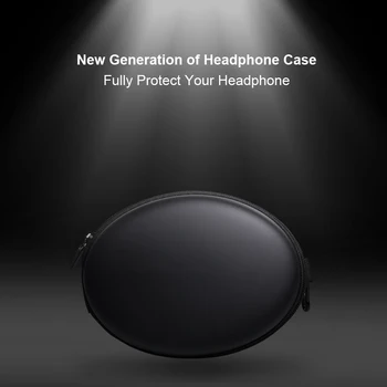 Przenośne etui na słuchawki torba na słuchawki podróżna torba do przenoszenia i przechowywania maksymalna ochrona do składania dysku twardego słuchawek