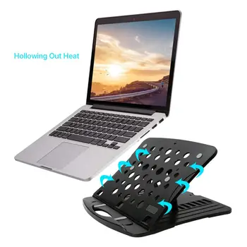 Przenośny 13-17 calowy uchwyt do notebooka regulowana na laptopa MacBook Air składana podkładka chłodząca Tenis uchwyt uchwyt do domowego biura