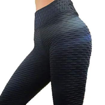 Push sexy legginsy dla kobiet wysoka talia fitness spodnie sportowe antycellulitowy legginsy treningowe panie