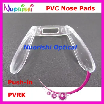 PVR nowy most połączony z tworzyw sztucznych PVC okulary okulary Okulary Push in śrubę w nos klocki akcesoria Darmowa wysyłka