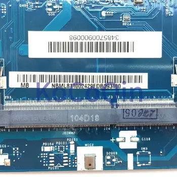 Płyta główna laptopa KoCoQin Z5WAH LA-B161P ACER Aspire E5-531 E5-571 I3-4010U druku płyty głównej NBML811002 DDR3