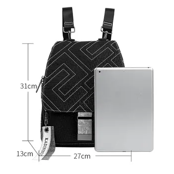 QINRANGUIO damski plecak modne torby szkolne nowy plecak dla kobiet 2020 wysokiej jakości skóra naturalna plecak dla nastolatek