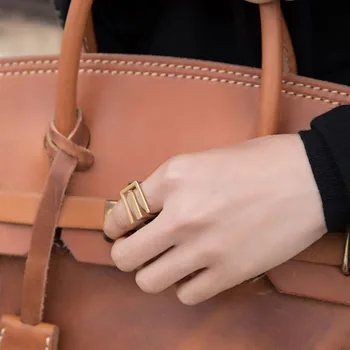QMHJE geometryczna pierścień złoty kolor metalu minimalistyczny biżuteria żeński palec pierścień ślub pierścionek moda modny punk