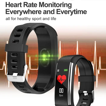 R1 Sport Bluetooth Smart Band Krokomierz Monitor Rytmu Serca, Ciśnienie Krwi Fitness-Tracker Wodoodporny Inteligentne Bransoletka Bransoletka