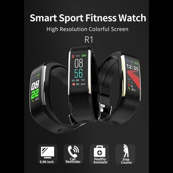 R1 Sport Bluetooth Smart Band Krokomierz Monitor Rytmu Serca, Ciśnienie Krwi Fitness-Tracker Wodoodporny Inteligentne Bransoletka Bransoletka