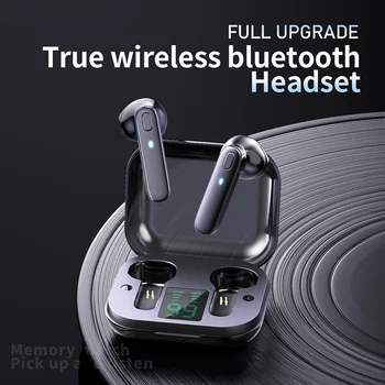 R20 True Wireless Bluetooth Earbuds Headset 5.0 Sports Business In-ear słuchawki cyfrowy wyświetlacz led IPX7 wodoodporne słuchawki