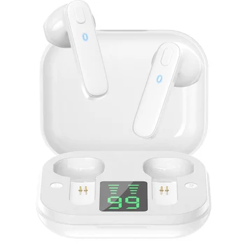 R20 True Wireless Bluetooth Earbuds Headset 5.0 Sports Business In-ear słuchawki cyfrowy wyświetlacz led IPX7 wodoodporne słuchawki
