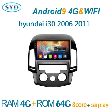 Radio samochodowe do Hyundai i30 2006 2011 nawigacja GPS DVD odtwarzacz multimedialny Radio auto audio coche vehicle stereo i 30 central