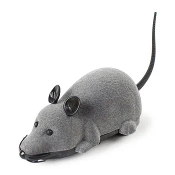 RC Funny Wireless Electronic Remote Control Mouse Rat Pet Toy for Cats Dogs Pets Kids Novelty Gift toys for children C3