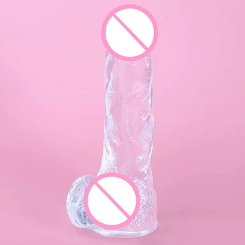 Realistyczny wibrator Silikonowy realistyczny penis Kobieca pochwa masturbator dorosła seks-zabawki przyjazne skórze wygodne, wibratory silikon